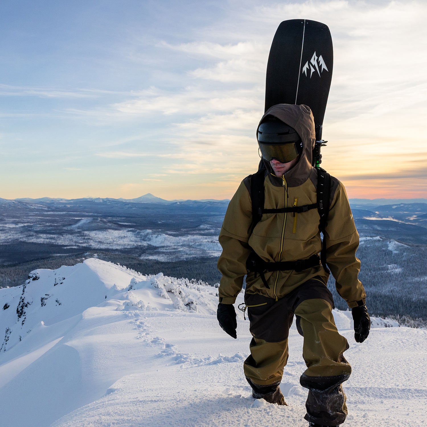 CASCADIA 3L WAVE PANTS / DARK EARTH