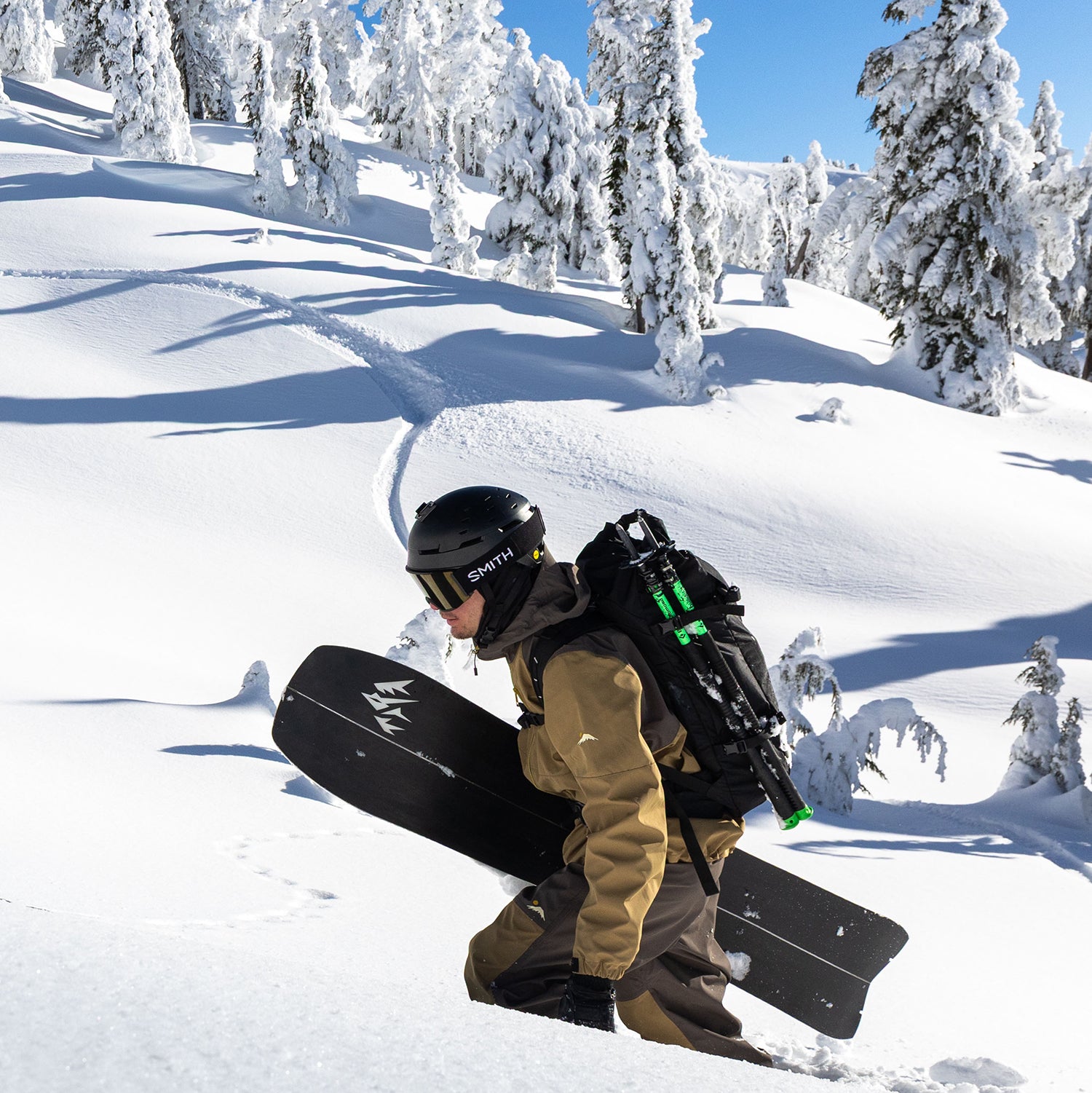 CASCADIA 3L WAVE PANTS / DARK EARTH