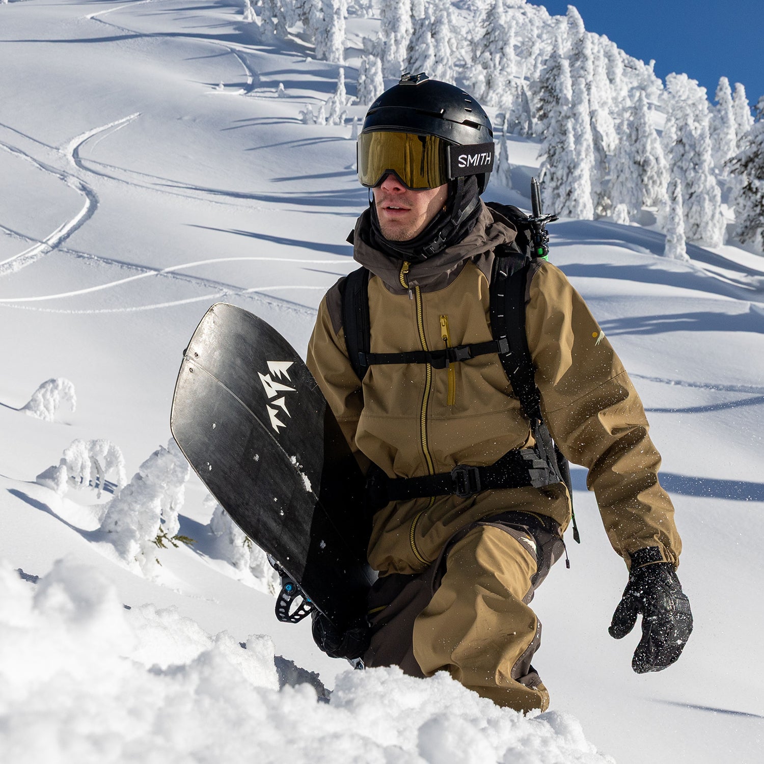 CASCADIA 3L WAVE PANTS / DARK EARTH