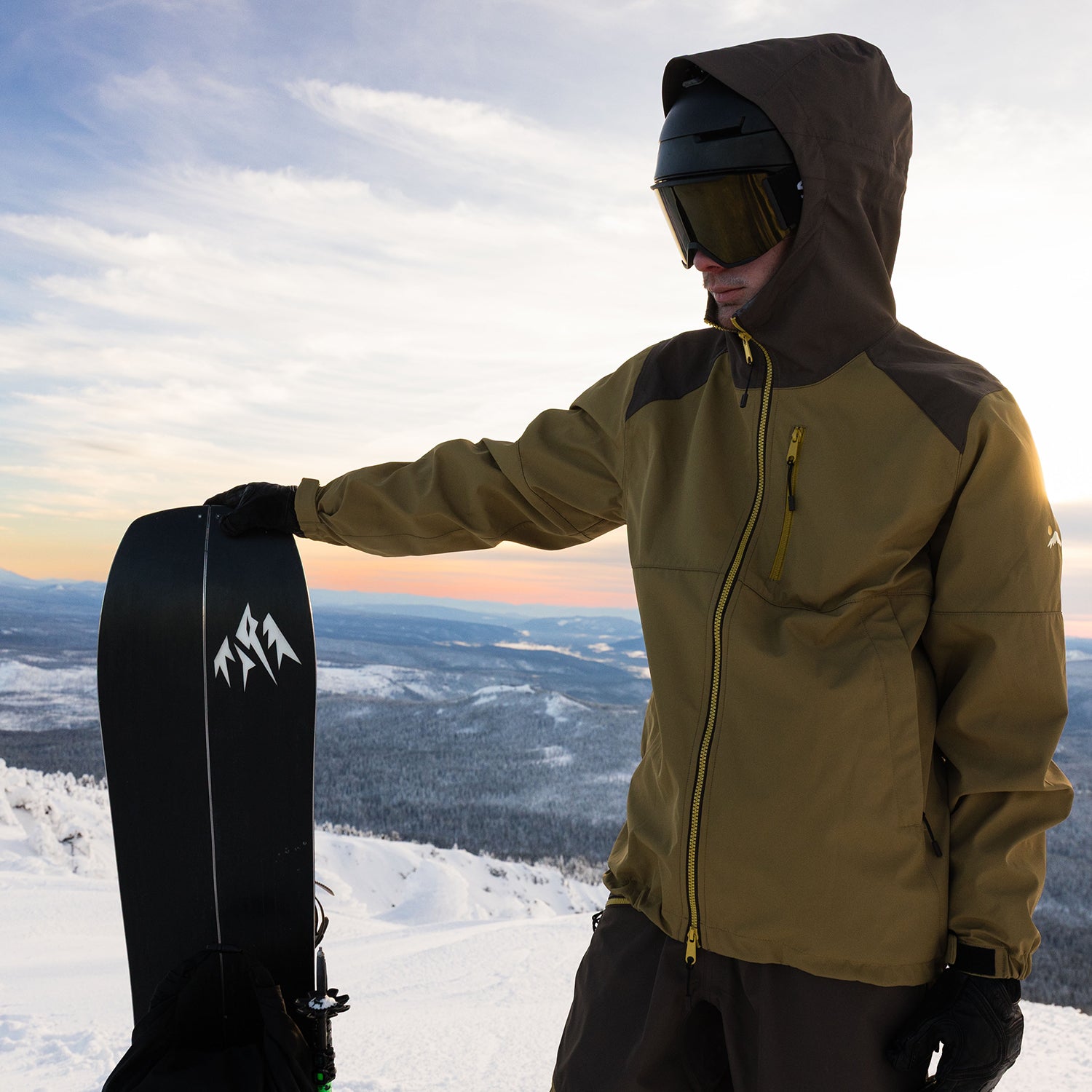 CASCADIA 3L WAVE PANTS / DARK EARTH