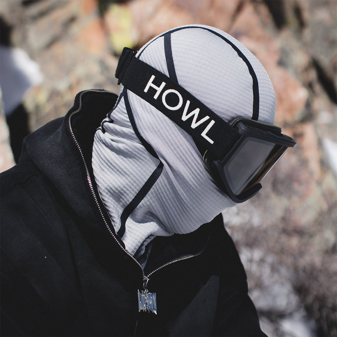 HOWL SUPPLY(ハウル サプライ)| TAPED FACEMASK / COOL GREY | スノーボード・スケートボードのTACTICS JAPAN