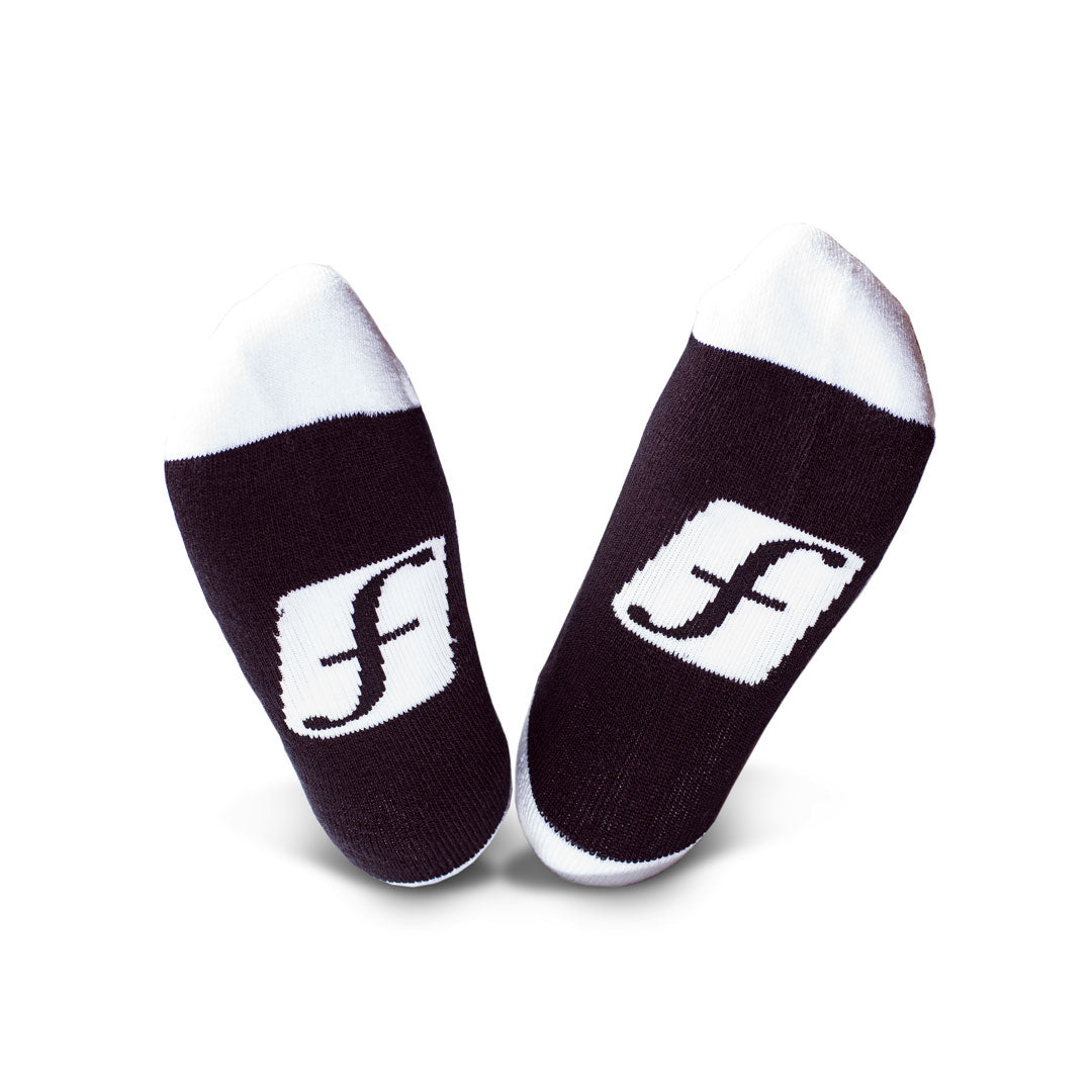 FORUM SNOWBOARDS(フォーラム スノーボード)| THE FORUM RIDING SOCK / WHITE/BLACK | スノーボード・スケートボードのTACTICS JAPAN