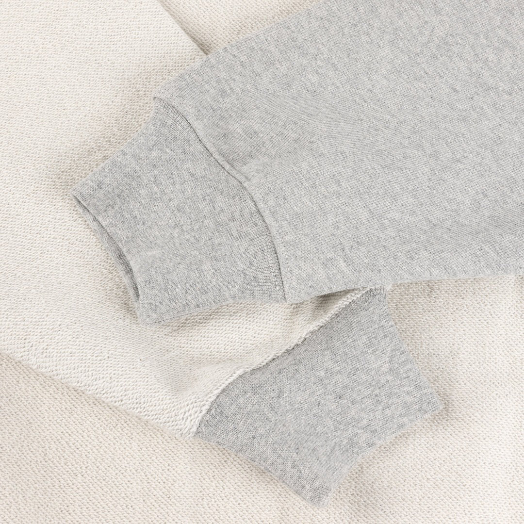 DIME MTL(ダイム モントリオール)| REVERSE FRENCH TERRY ZIP HOODIE / HEATHER GRAY | スノーボード・スケートボードのTACTICS JAPAN