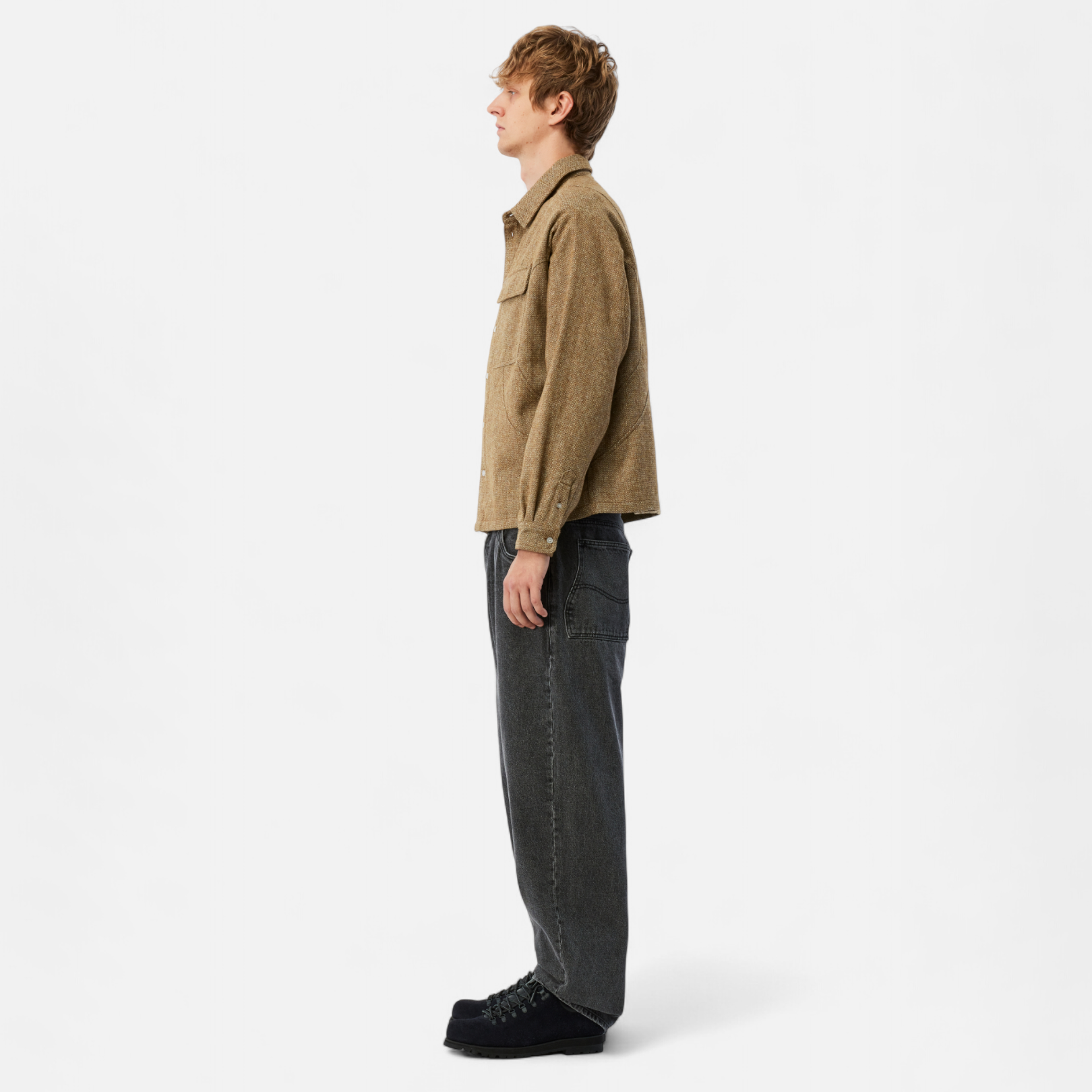 DIME MTL(ダイム モントリオール)| WOOL OVERSHIRT / GOLD | スケートボード・スノーボードのTACTICS JAPAN