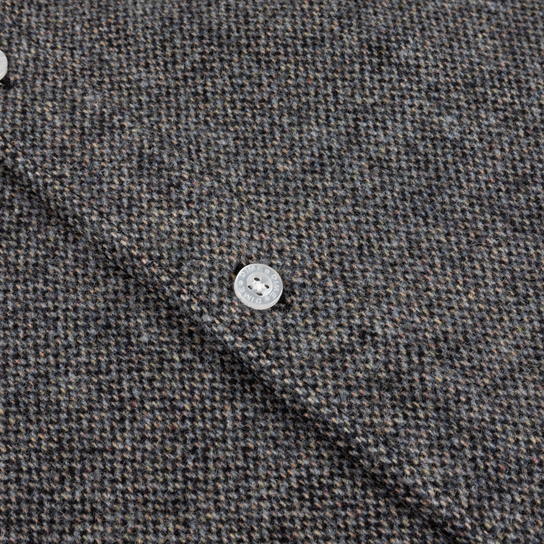 DIME MTL(ダイム モントリオール)| WOOL OVERSHIRT / SILVER | スケートボード・スノーボードのTACTICS JAPAN