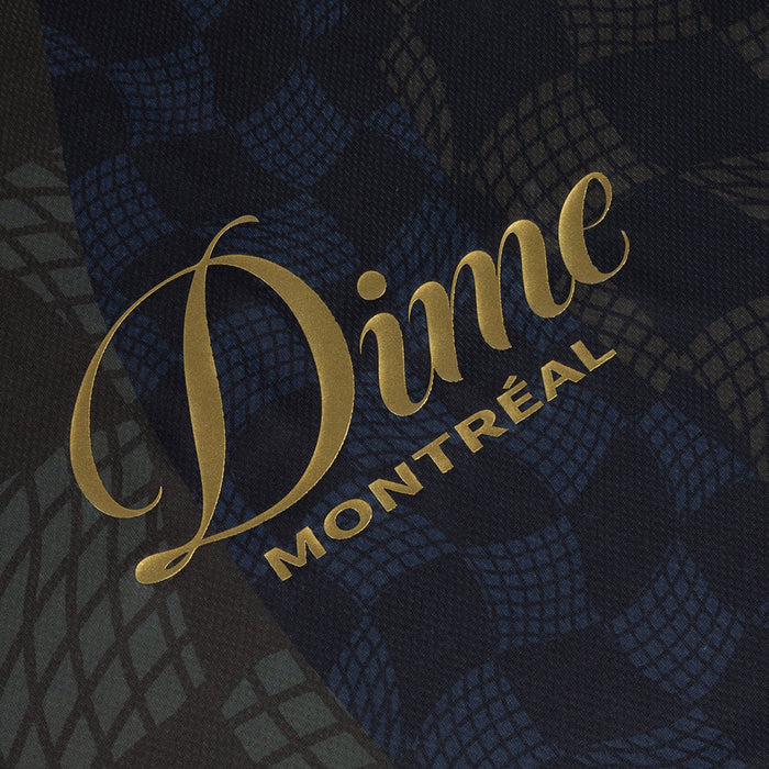 DIME MTL(ダイム モントリオール)| CHECKERED HOME JERSEY / BLACK | スノーボード・スケートボードのTACTICS JAPAN