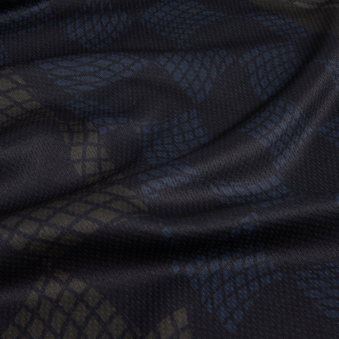 CHECKERED HOME JERSEY / BLACK