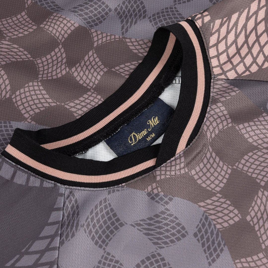 DIME MTL(ダイム モントリオール)| CHECKERED HOME JERSEY / GRAY | スノーボード・スケートボードのTACTICS JAPAN