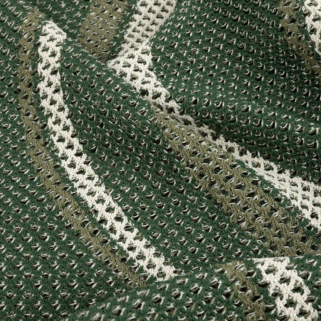 SOLEIL BUTTON-UP KNIT / GREEN