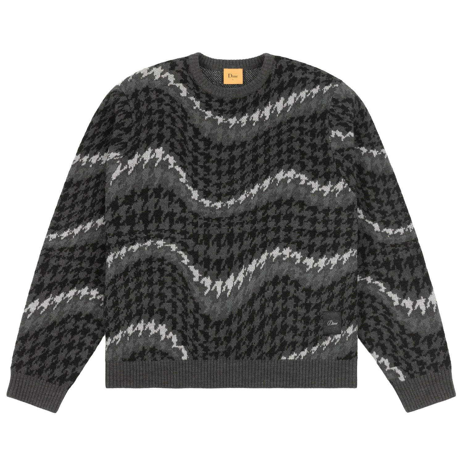 HOUNDSTOOTH KNIT / COAL