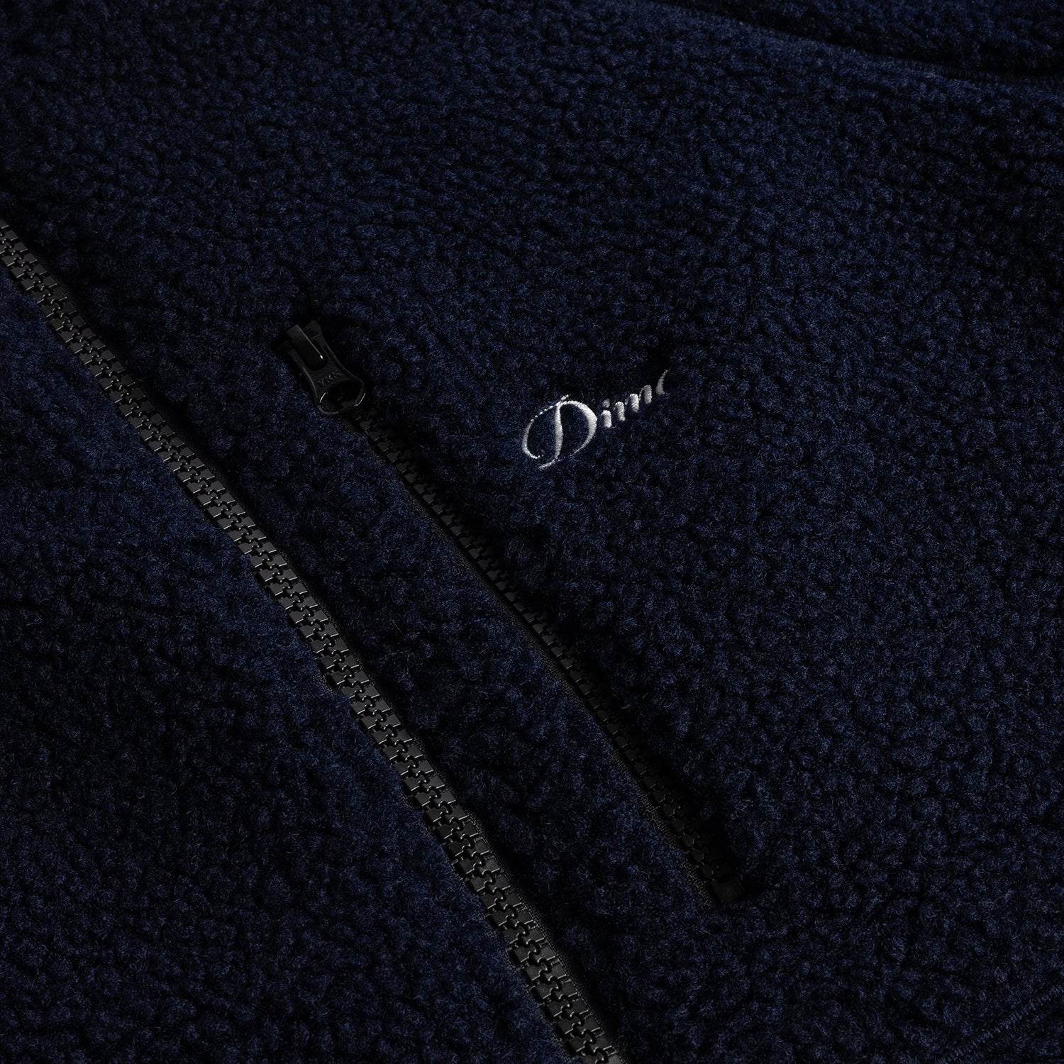 POLAR FLEECE SHERPA ZIP / NAVY