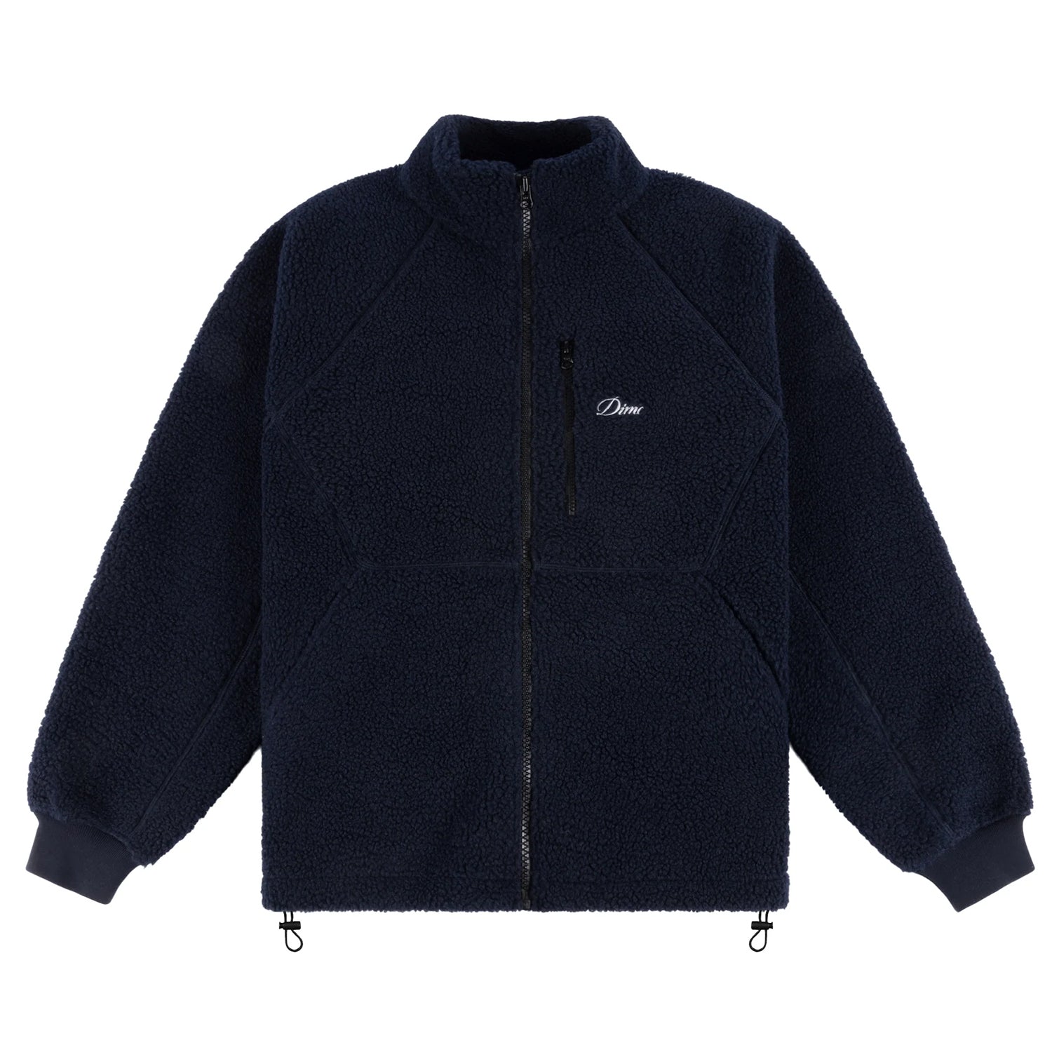 POLAR FLEECE SHERPA ZIP / NAVY