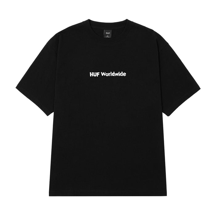 HUF(ハフ)| MERIDA TEE / BLACK | スノーボード・スケートボードのTACTICS JAPAN