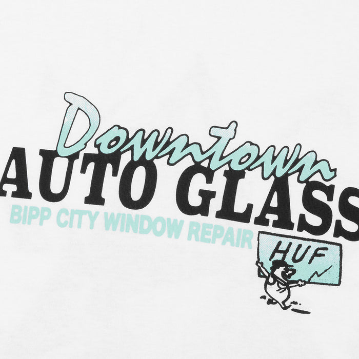 AUTO GLASS TEE / WHITE