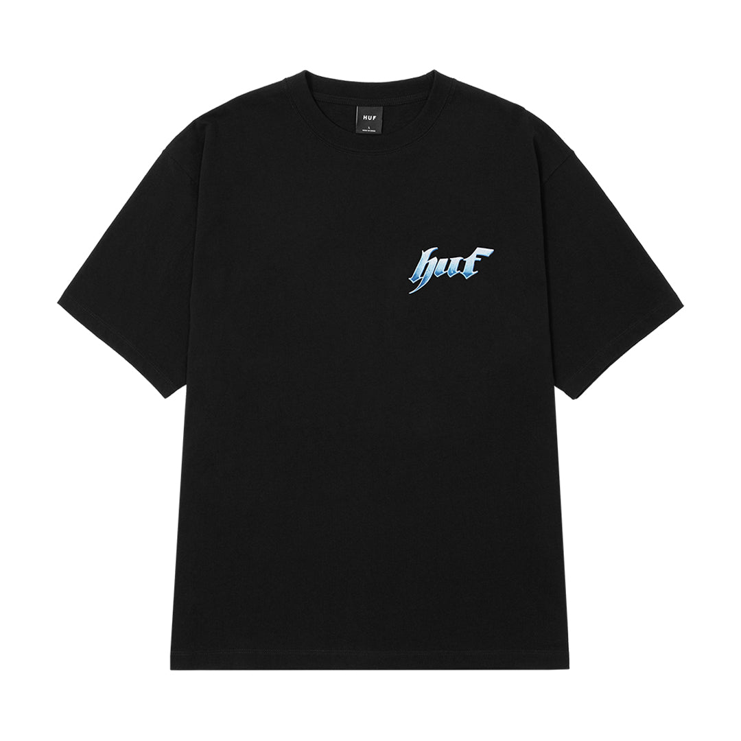 HUF WORLDWIDE(ハフ ワールドワイド)| SECTOR SS TEE / BLACK | スノーボード・スケートボードのTACTICS JAPAN