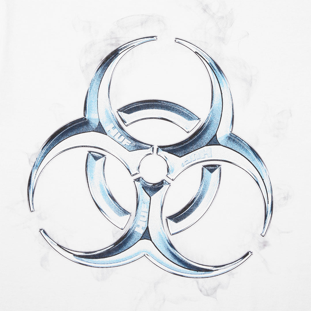 HUF WORLDWIDE(ハフ ワールドワイド)| SECTOR SS TEE / WHITE | スノーボード・スケートボードのTACTICS JAPAN