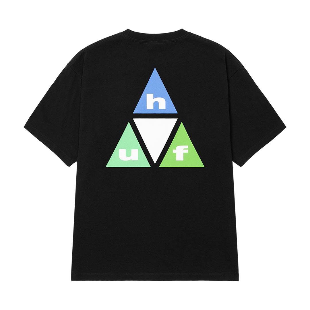 HUF WORLDWIDE(ハフ ワールドワイド)| PRISM TT SS TEE / BLACK | スノーボード・スケートボードのTACTICS JAPAN