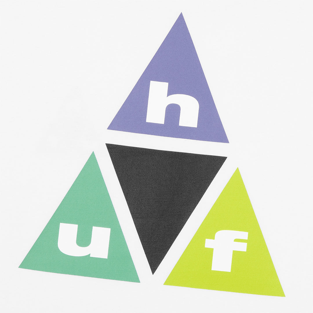 HUF WORLDWIDE(ハフ ワールドワイド)| PRISM TT SS TEE / WHITE | スノーボード・スケートボードのTACTICS JAPAN