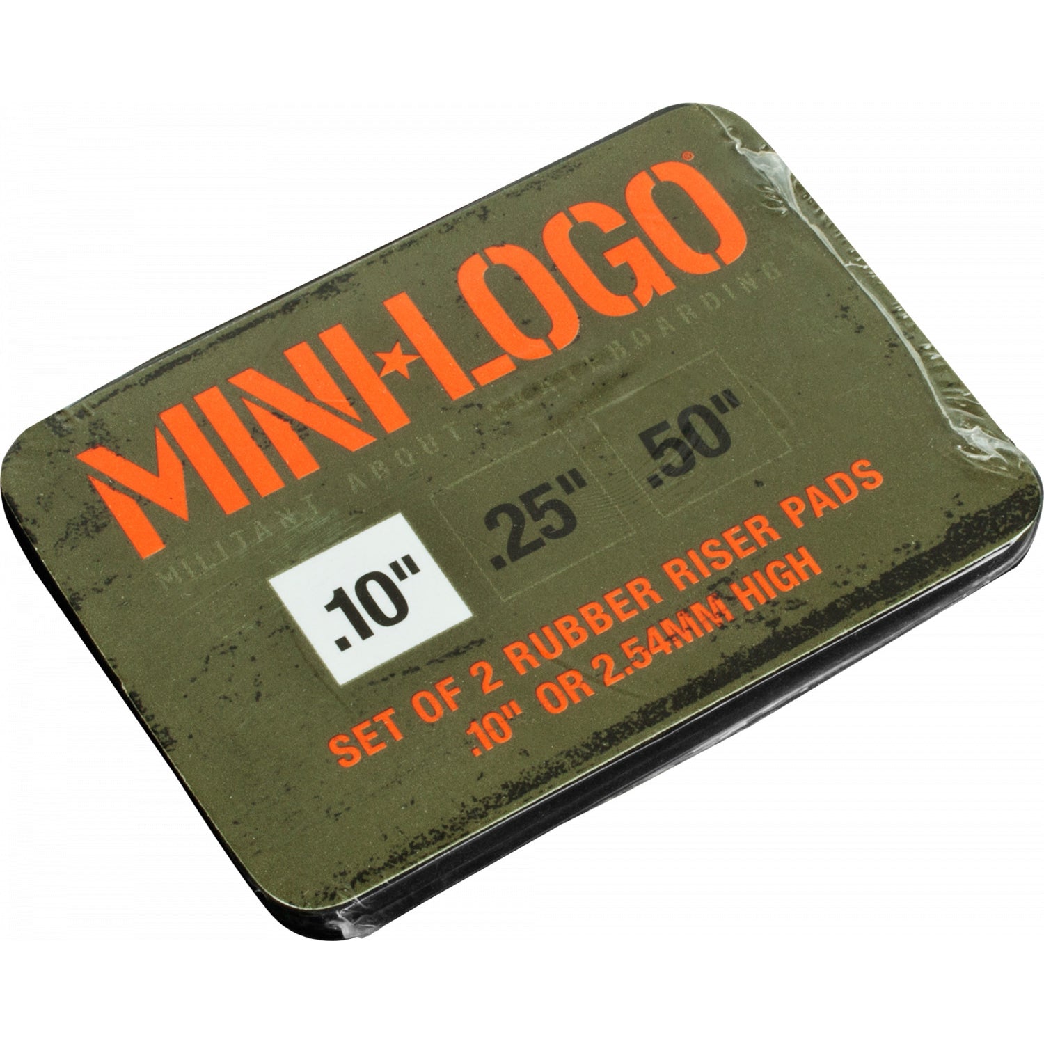 MINI LOGO(ミニロゴ)| スケートボード パッド | RUBBER PADS 0.10 2PK | スノーボード・スケートボードのTACTICS JAPAN