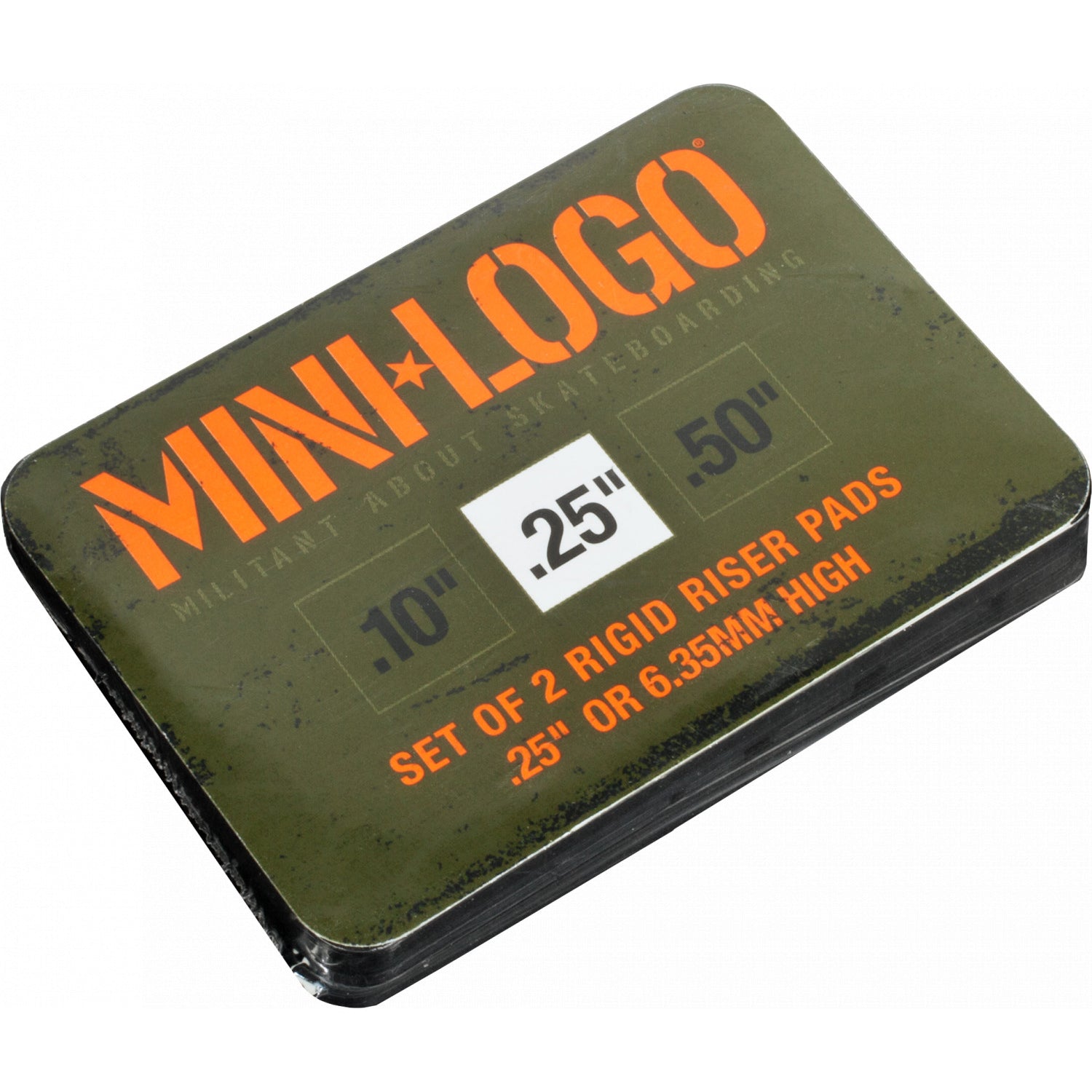 MINI LOGO(ミニロゴ)| スケートボード パッド | RISER PADS 0.25 2PK | スノーボード・スケートボードのTACTICS JAPAN