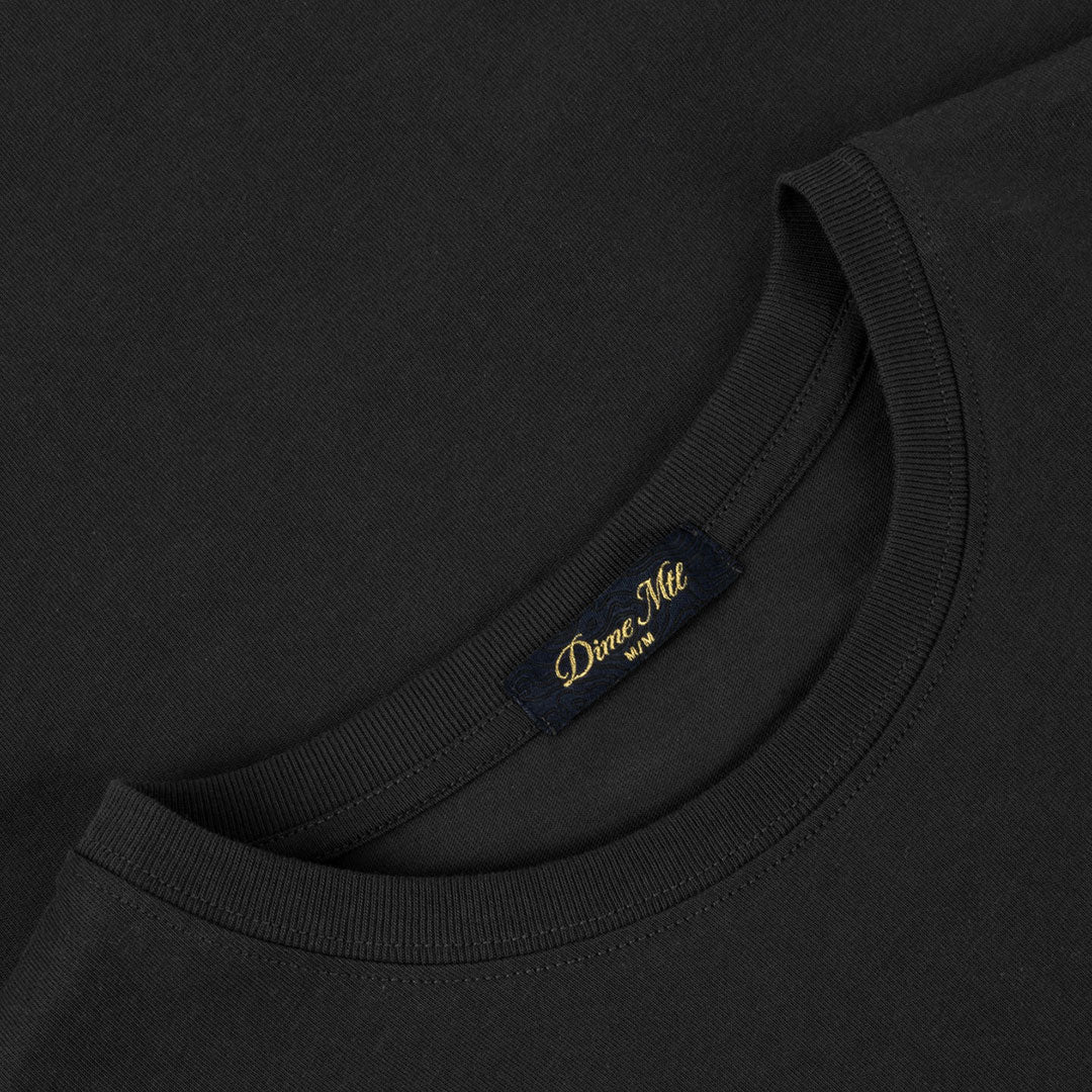 DIME(ダイム)| CLASSIC BIG LOGO LS T-SHIRT / PIRATE BLACK | スノーボード・スケートボードのTACTICS JAPAN