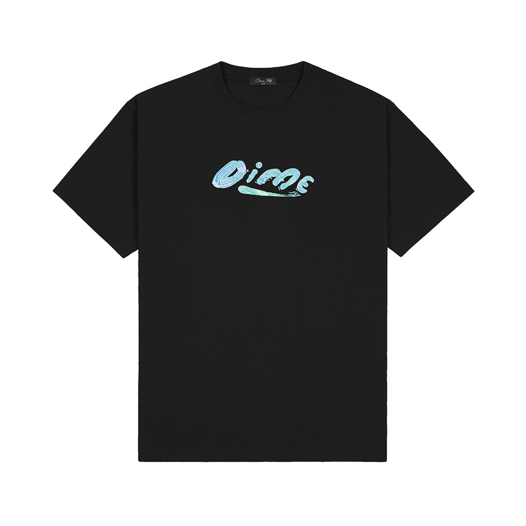 DIME MTL(ダイム モントリオール)| PAINT T-SHIRT / BLACK | スノーボード・スケートボードのTACTICS JAPAN