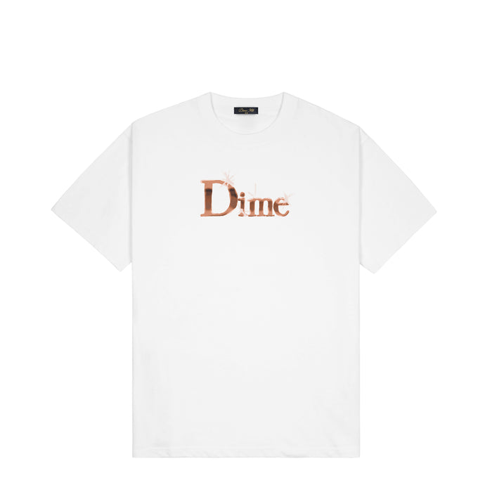 DIME(ダイム)CLASSIC SHINY T-SHIRT / WHITE