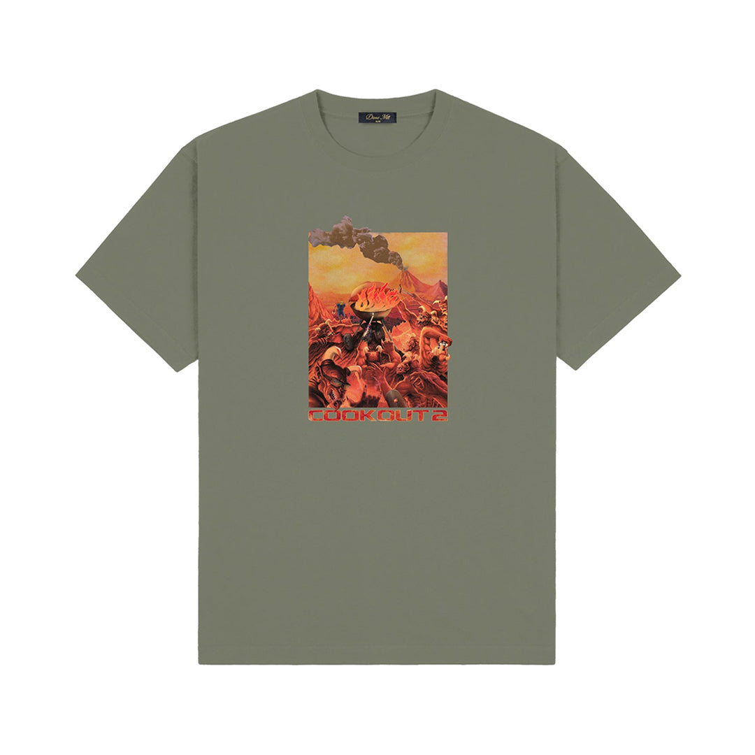 DIME MTL(ダイム モントリオール)| COOK OUT 2 T-SHIRT / THYME | スノーボード・スケートボードのTACTICS JAPAN