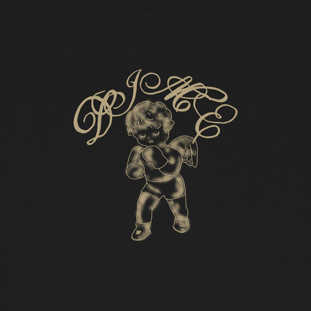 DIME MTL(ダイム モントリオール)| FIGHTER T-SHIRT / BLACK | スノーボード・スケートボードのTACTICS JAPAN