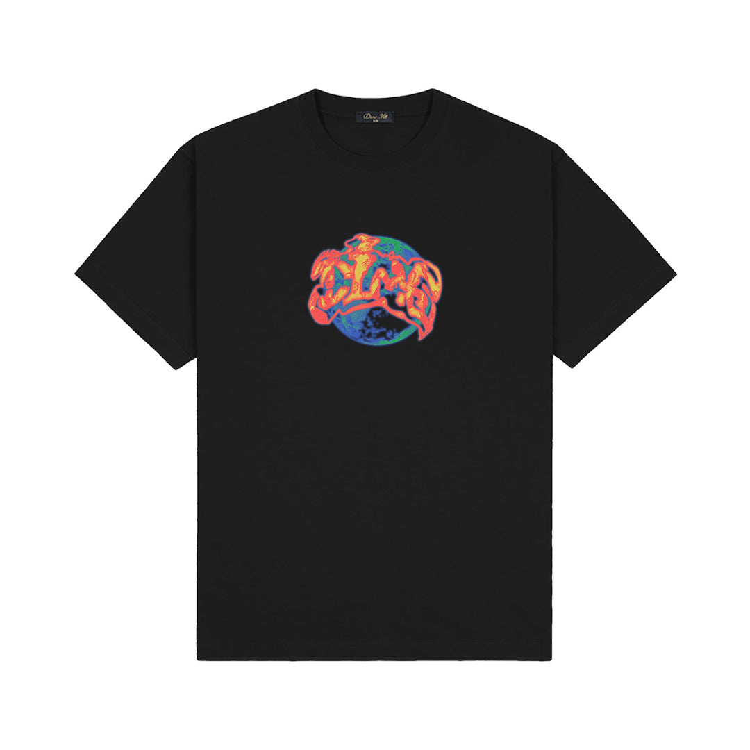 DIME MTL(ダイム モントリオール)| GLOBAL T-SHIRT / BLACK | スノーボード・スケートボードのTACTICS JAPAN