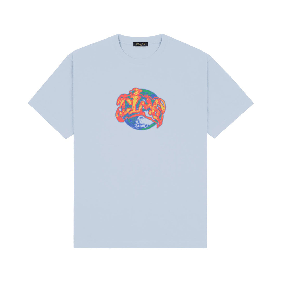 DIME MTL(ダイム モントリオール)| GLOBAL T-SHIRT / BLUE FOG | スノーボード・スケートボードのTACTICS JAPAN