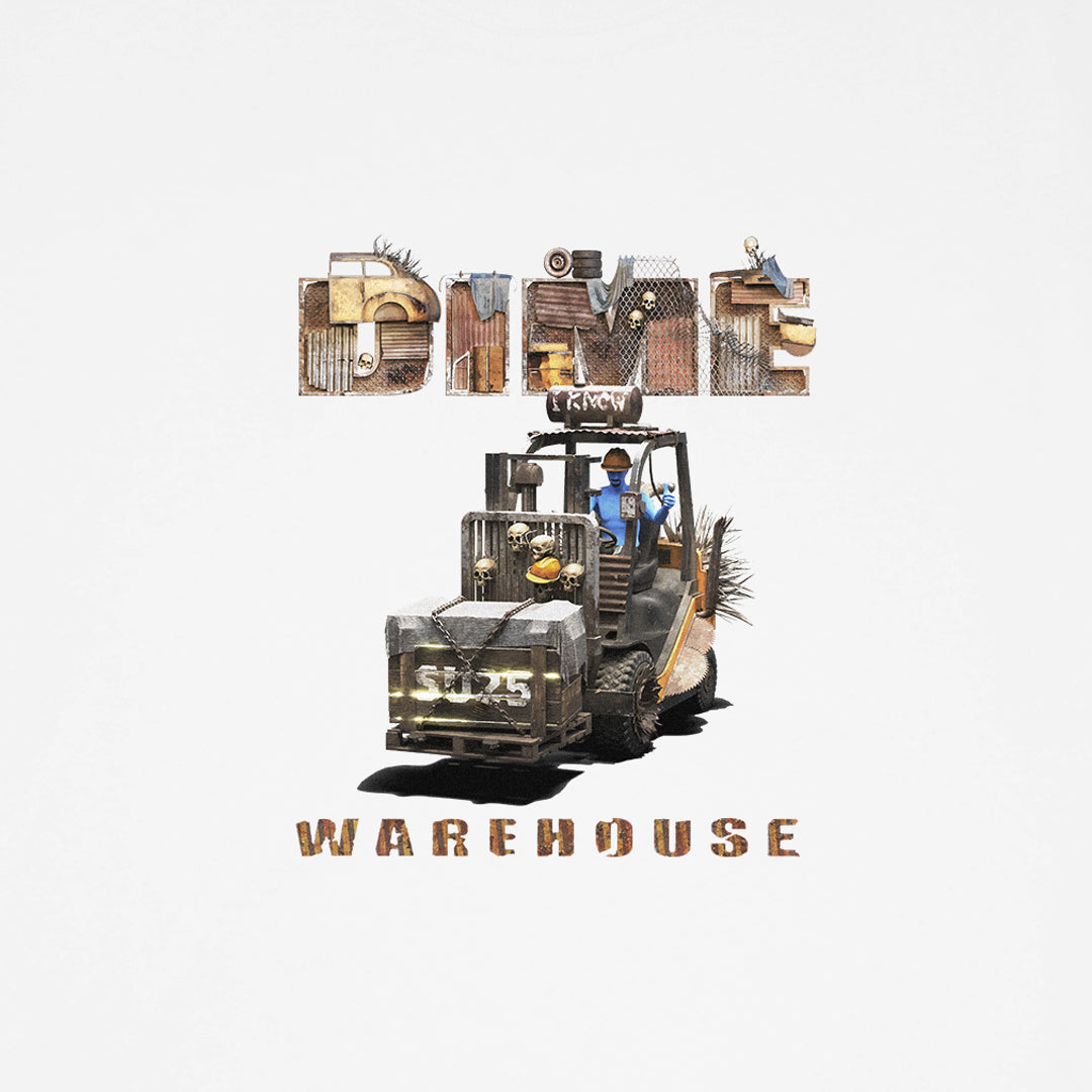 DIME MTL(ダイム モントリオール)| MAD BRY T-SHIRT / WHITE | スノーボード・スケートボードのTACTICS JAPAN