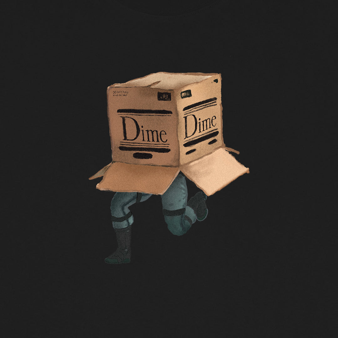 DIME MTL(ダイム モントリオール)| SOLID T-SHIRT / BLACK | スノーボード・スケートボードのTACTICS JAPAN