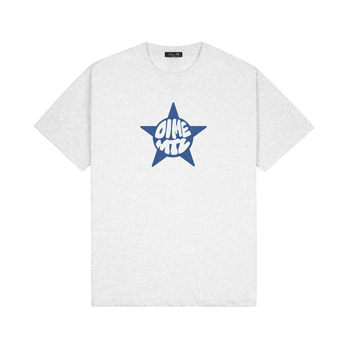 DIME MTL(ダイム モントリオール)| STAR T-SHIRT / ASH | スノーボード・スケートボードのTACTICS JAPAN