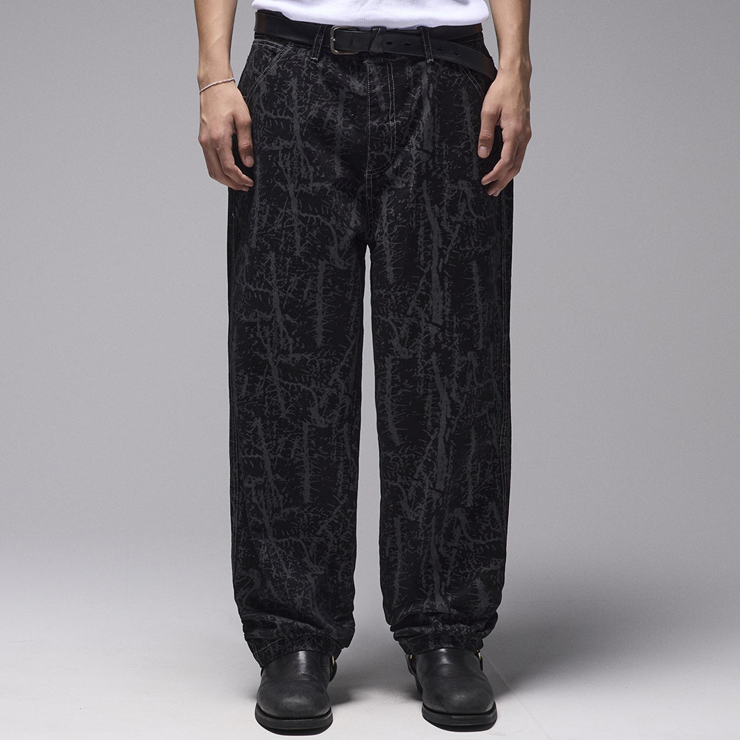 FORMER(フォーマー) | TURMOIL DISTEND PANT / BLACK | スノーボード・スケートボードのTACTICS JAPAN