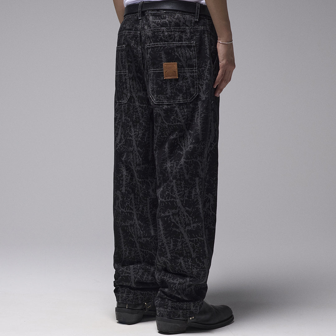 FORMER(フォーマー) | TURMOIL DISTEND PANT / BLACK | スノーボード・スケートボードのTACTICS JAPAN