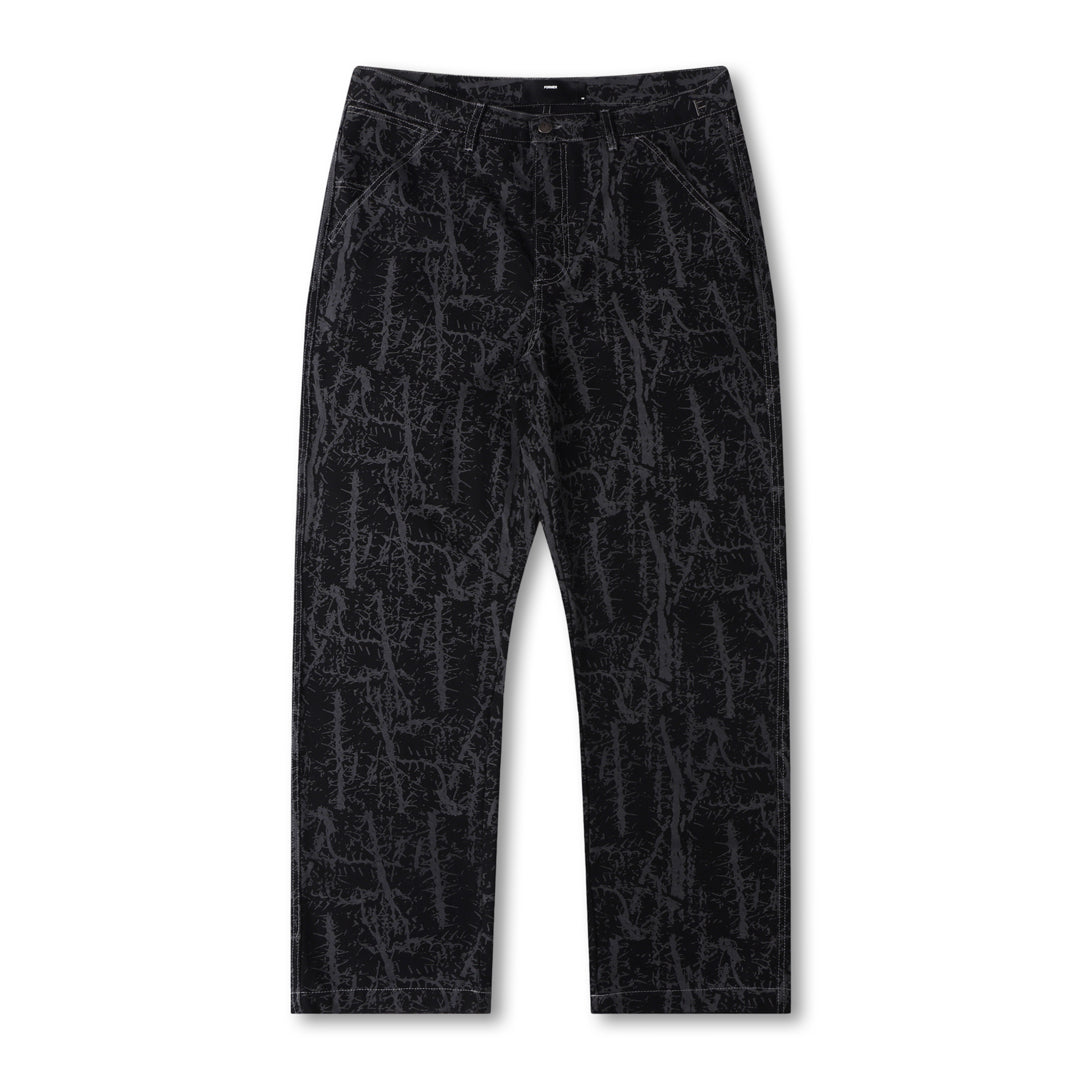 FORMER(フォーマー) | TURMOIL DISTEND PANT / BLACK | スノーボード・スケートボードのTACTICS JAPAN