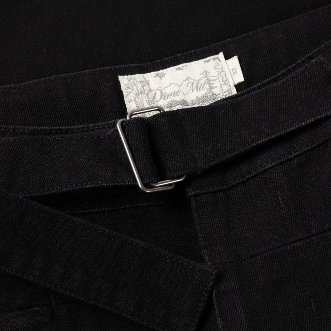 DIME MTL(ダイム モントリオール | TECH DENIM SHORTS / BLACK | スノーボード・スケートボードのTACTICS JAPAN