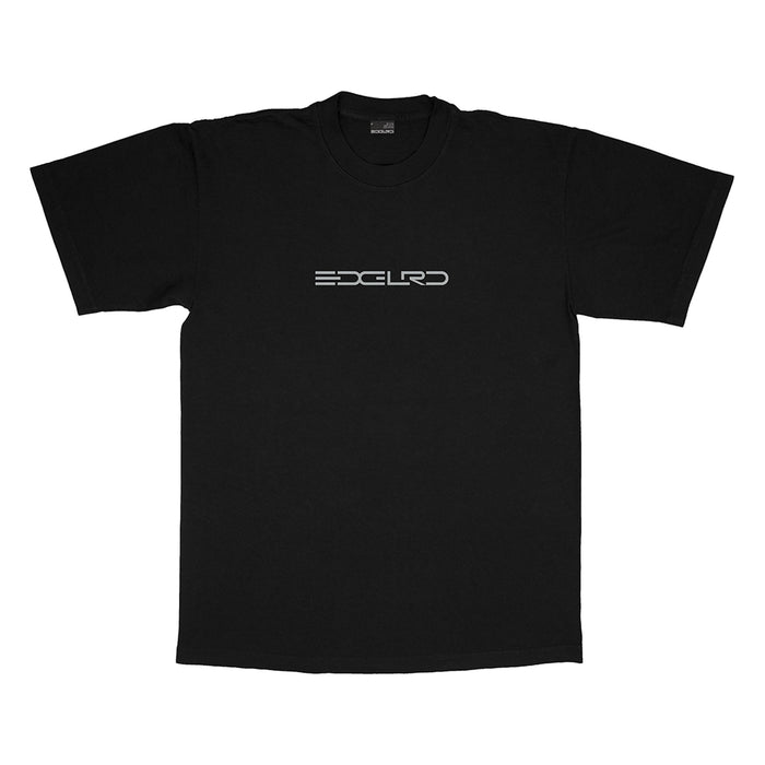 EDGLRD(エッジロード)| TECH SCRIPT TEE / BLACK | スノーボード・スケートボードのTACTICS JAPAN