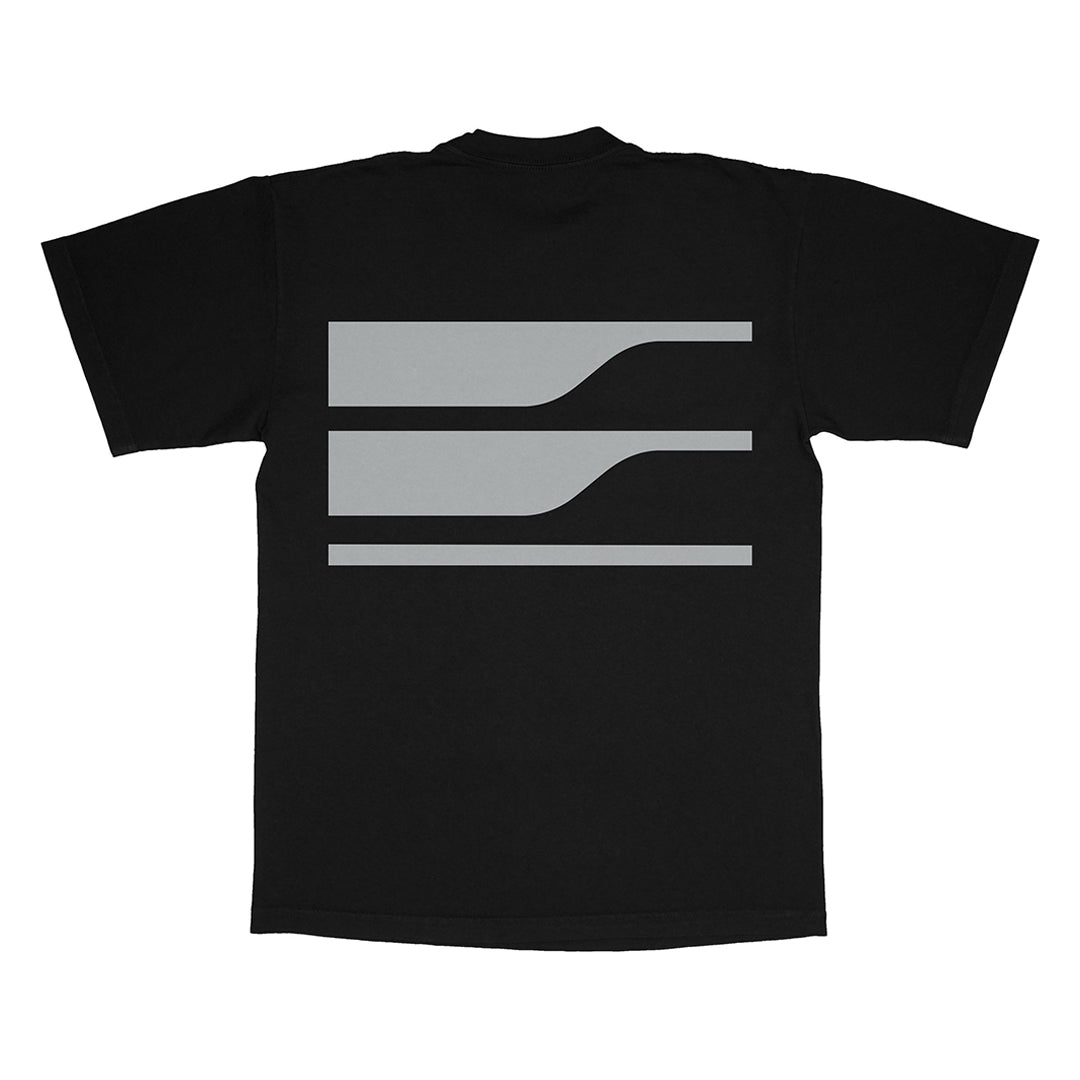 EDGLRD(エッジロード)| TECH SCRIPT TEE / BLACK | スノーボード・スケートボードのTACTICS JAPAN
