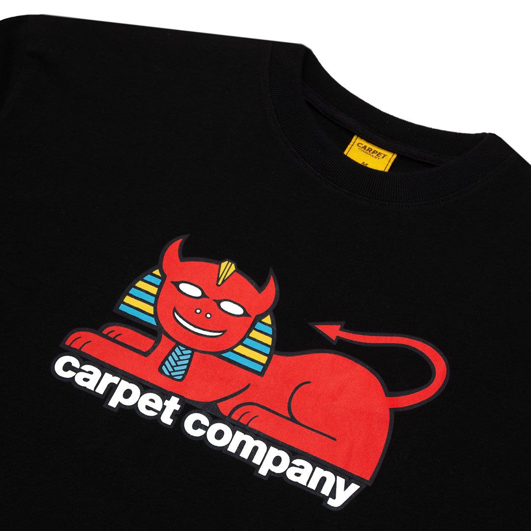 CARPET COMPANY(カーペット カンパニー)| GUEST PRO TEE / BLACK | スノーボード・スケートボードのTACTICS JAPAN
