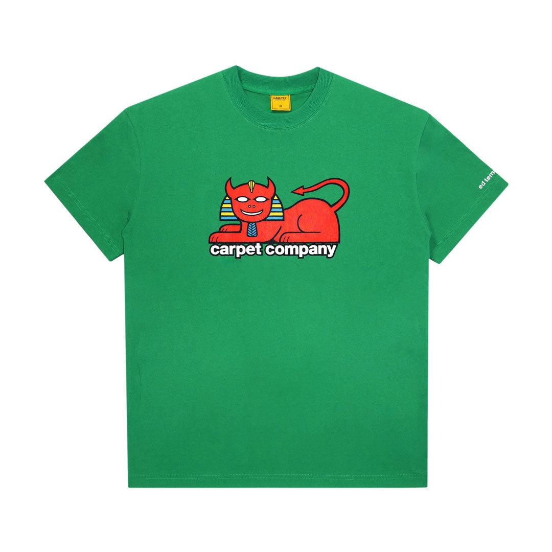 CARPET COMPANY(カーペット カンパニー)| TEMPLETON GUEST PRO TEE / GREEN | スノーボード・スケートボードのTACTICS JAPAN