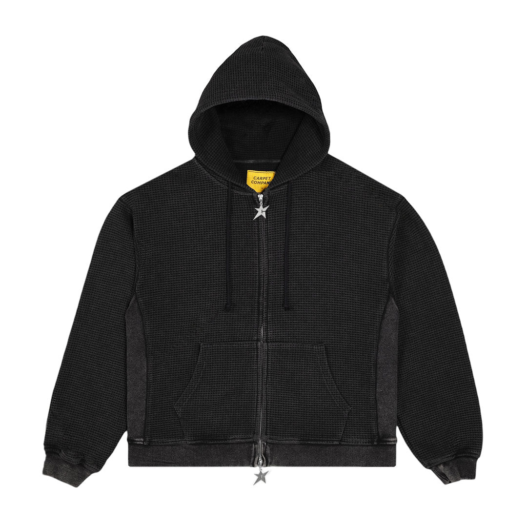 CARPET COMPANY(カーペット カンパニー)| C-STAR DOUBLE ZIP THERMAL HOOD / BLACK | スノーボード・スケートボードのTACTICS JAPAN