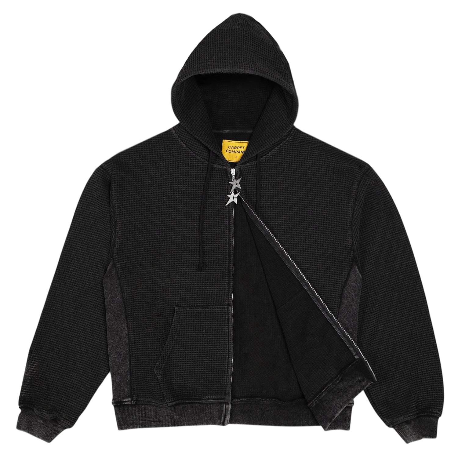 CARPET COMPANY(カーペット カンパニー)| C-STAR DOUBLE ZIP THERMAL HOOD / BLACK | スノーボード・スケートボードのTACTICS JAPAN