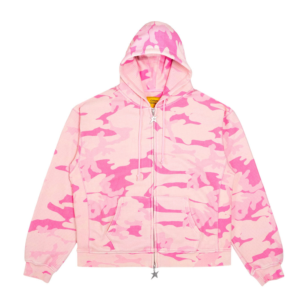 C-STAR DOUBLE ZIP THERMAL HOOD / PINK CAMO