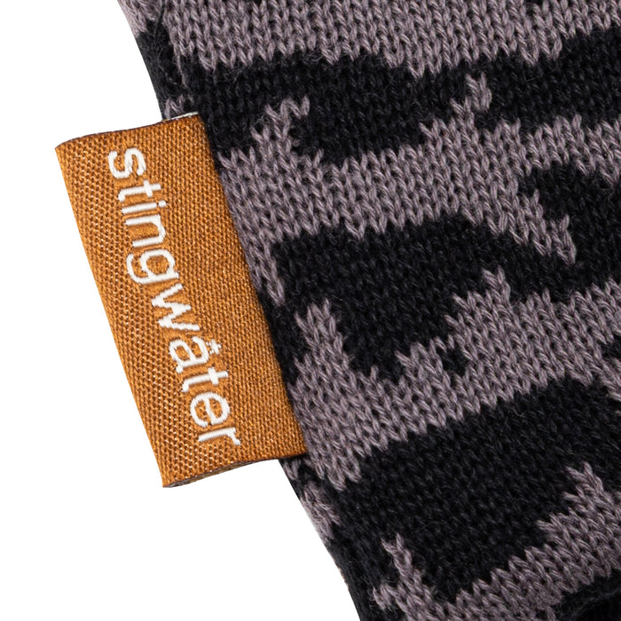 STINGWATER(スティングウォーター)| THOM BEANIE / BLACK/GRAY | スノーボード・スケートボードのTACTICS JAPAN