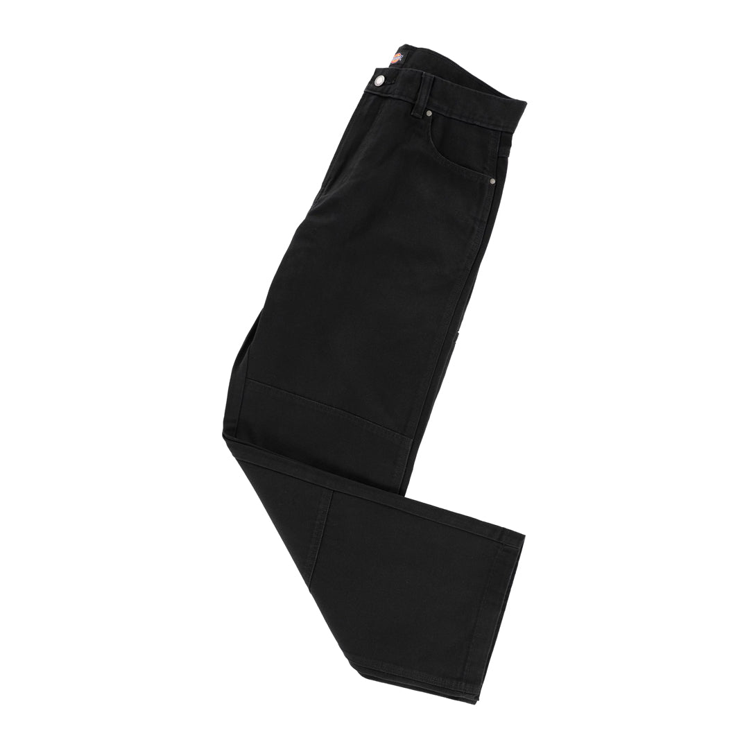 DICKIES SKATEBOARDING(ディッキーズ スケートボーディング)| DICKIES X THRASHER DOUBLE KNEE PANTS / BLACK | スノーボード・スケートボードのTACTICS JAPAN