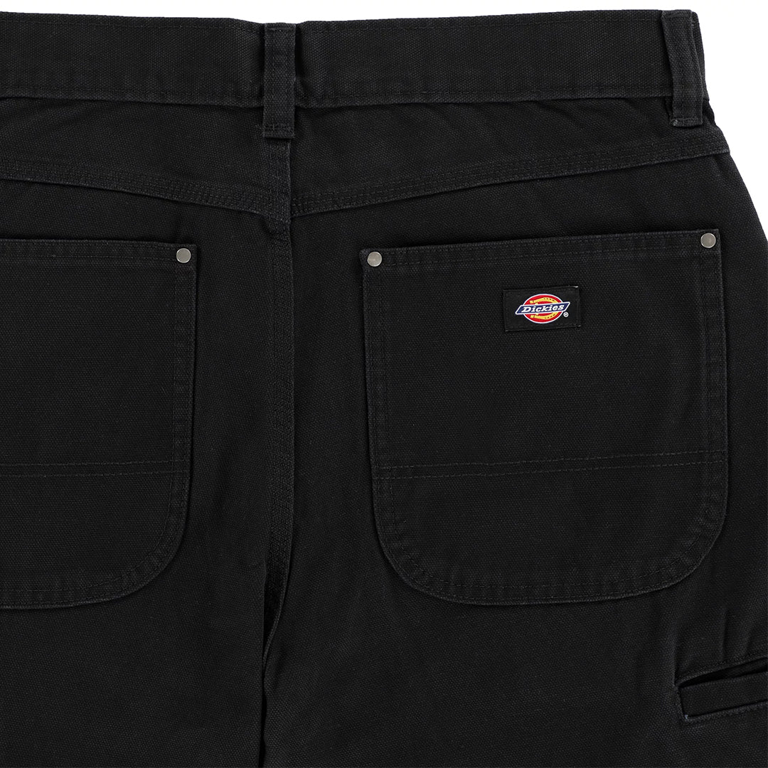 DICKIES SKATEBOARDING(ディッキーズ スケートボーディング)| DICKIES X THRASHER DOUBLE KNEE PANTS / BLACK | スノーボード・スケートボードのTACTICS JAPAN