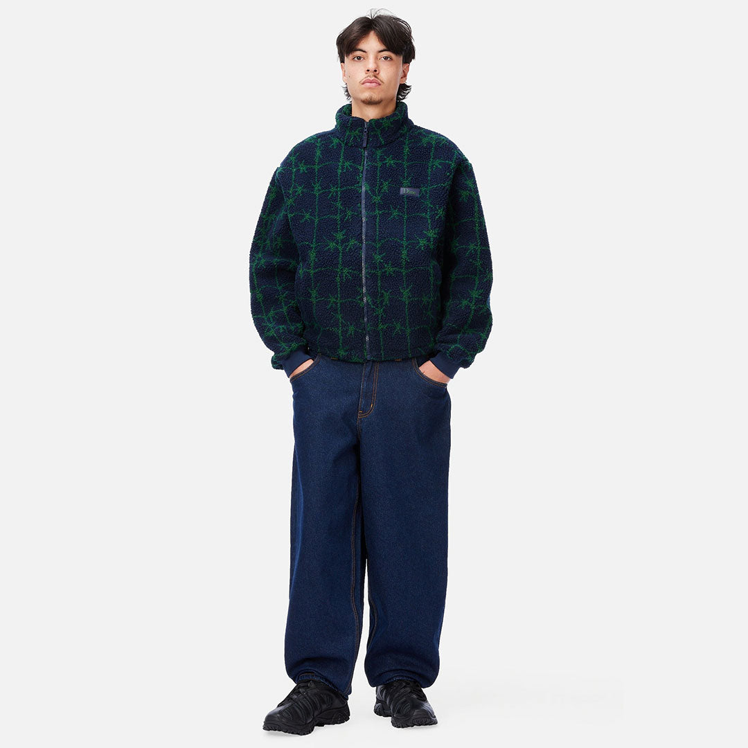 DIME(ダイム)| POLAR FLEECE SHERPA ZIP / NAVY | スノーボード・スケートボードのTACTICS JAPAN