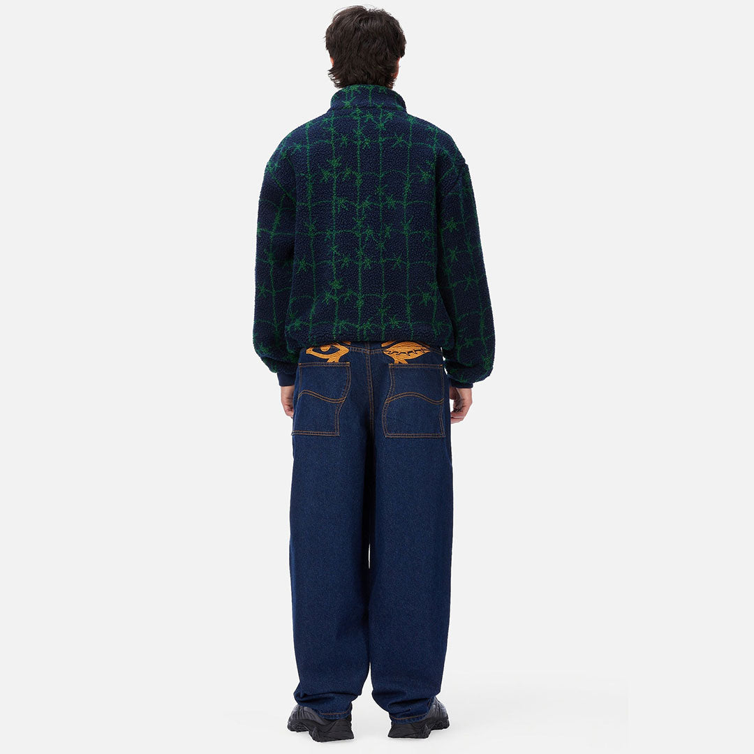 DIME(ダイム)| POLAR FLEECE SHERPA ZIP / NAVY | スノーボード・スケートボードのTACTICS JAPAN